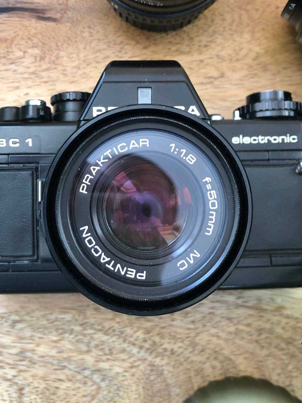 Фотоапарат Praktica BC1 з Обєктивом Pentacon Prakticar 50mm f/1.8