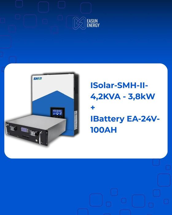 Комплект Інвертор 4.2KVA+Аккумулятор 24V 100Ah