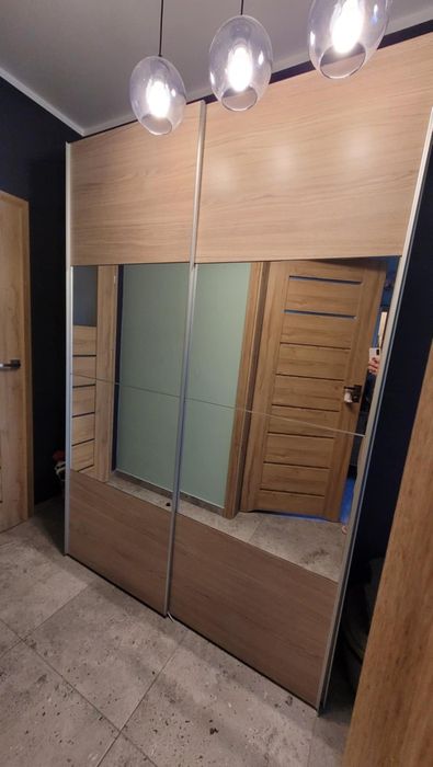 Szafa przesuwna 150cm z lustrem