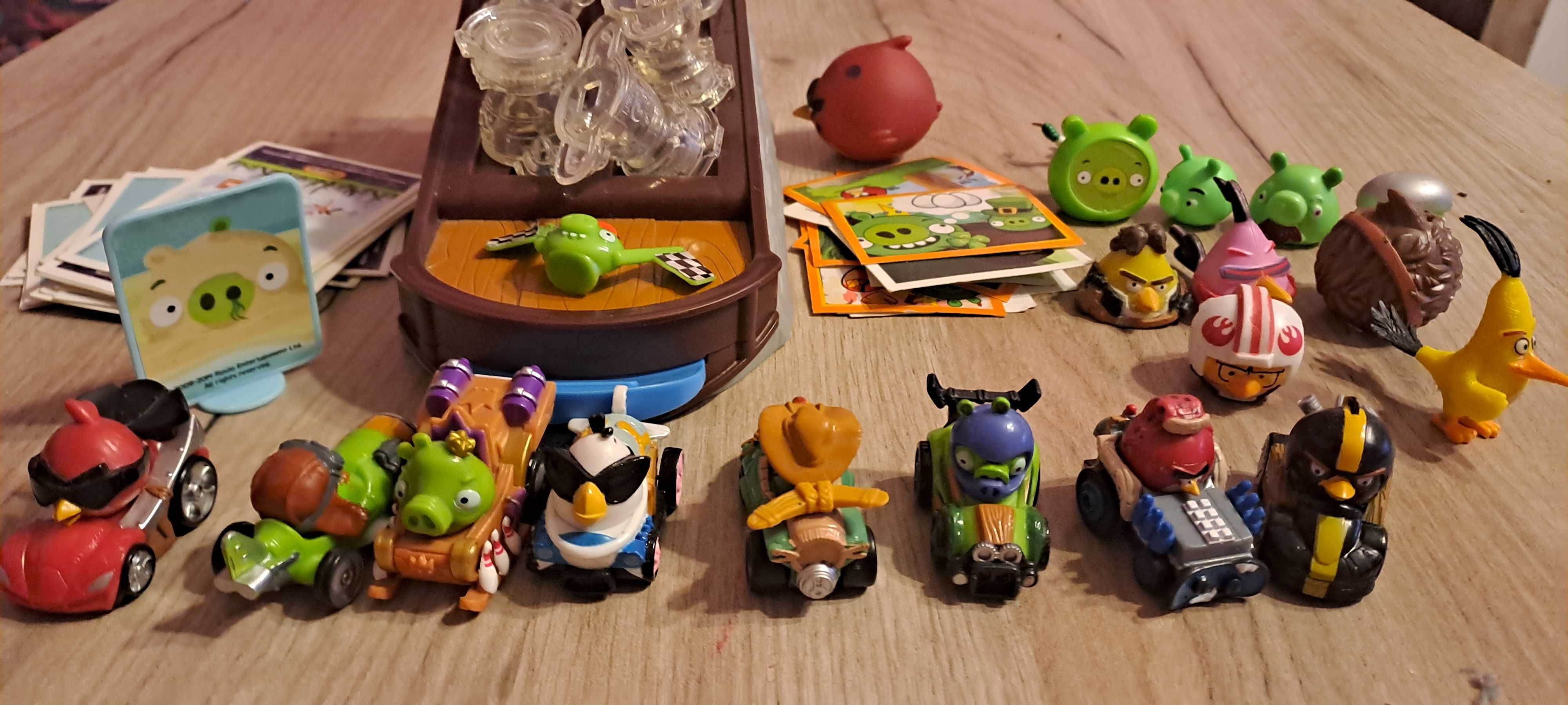 Zestaw Angry Birds z wyrzutnią, zabawki, figurki, samochodziki