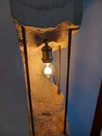 Lampa beton + stal Loft
