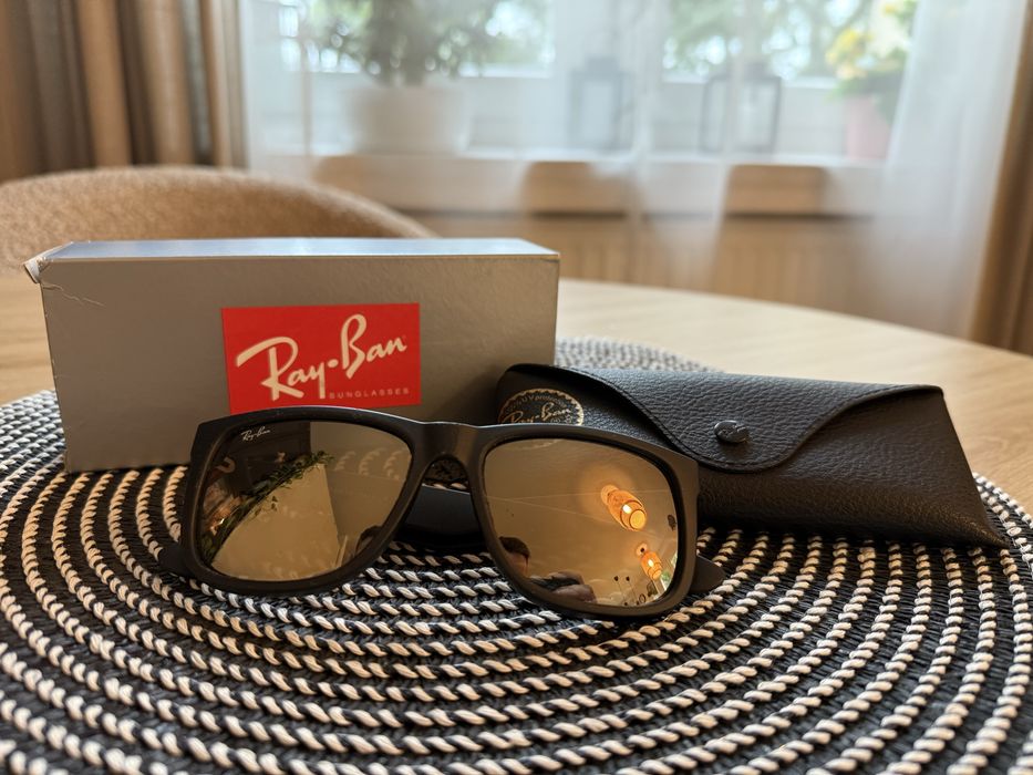 Ray Ban Justin RB 622/5A 54 16 okulary przeciwsłoneczne oryginał