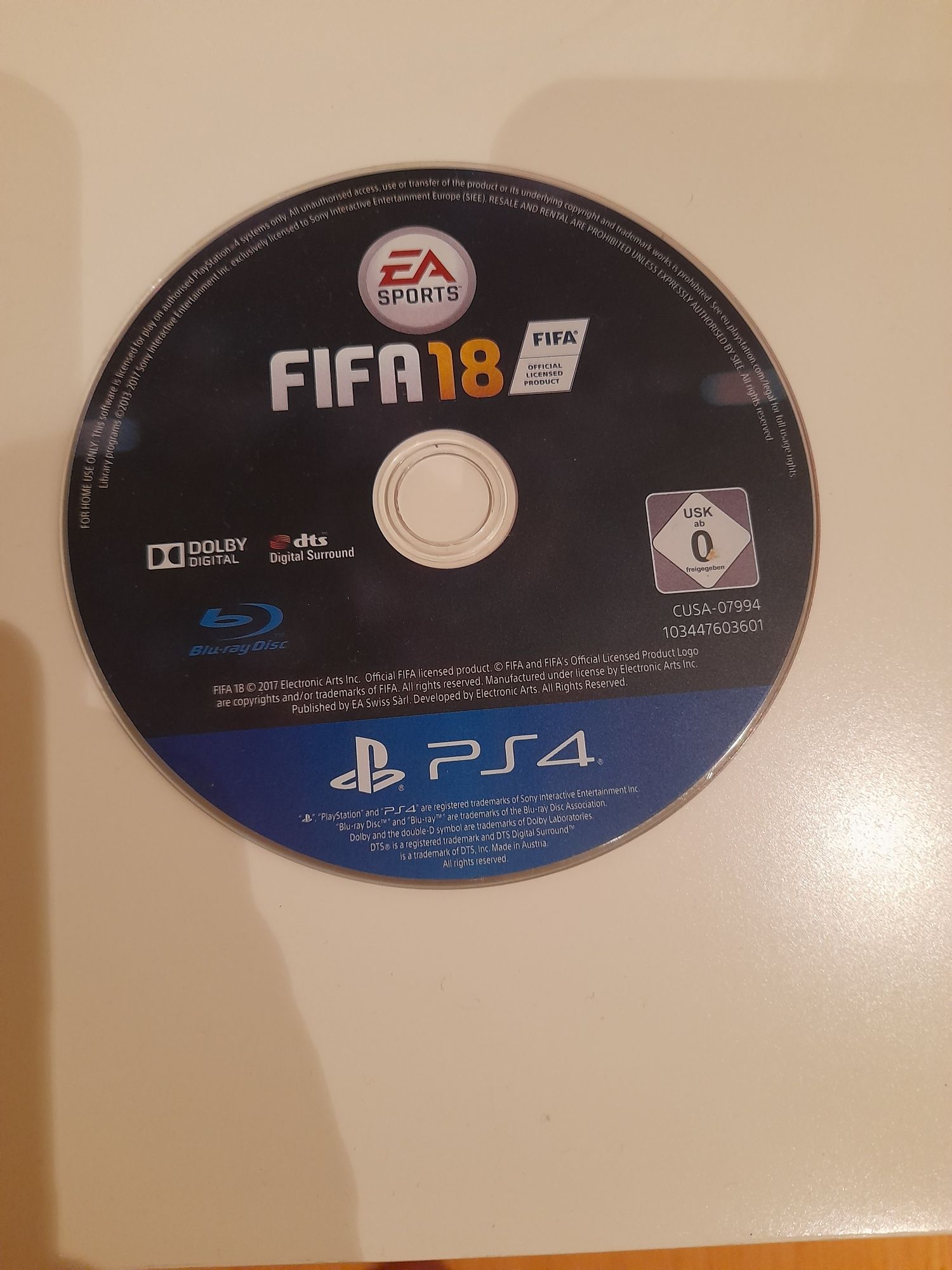 Jogo fifa 18 playstation 4