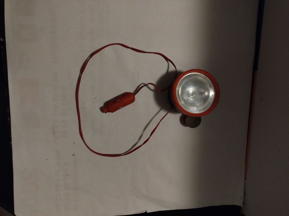 Stara kolekcjonerska  lampa z czasów PRL-u pamiątka