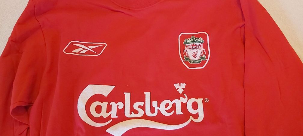 Camisola oficial Liverpool Reebok
