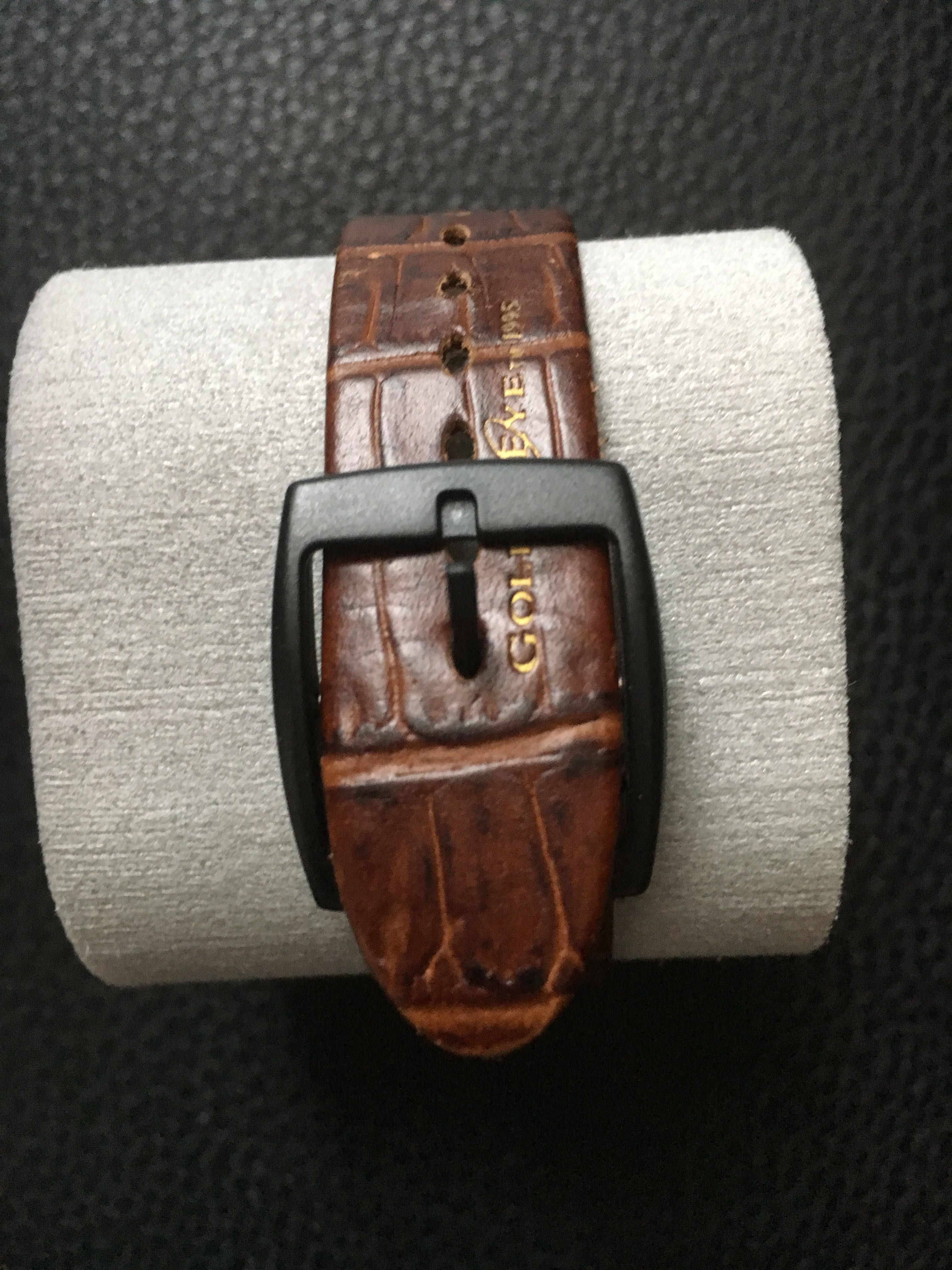 Relógio de colecção retro da swatch da série 007 goldeneye