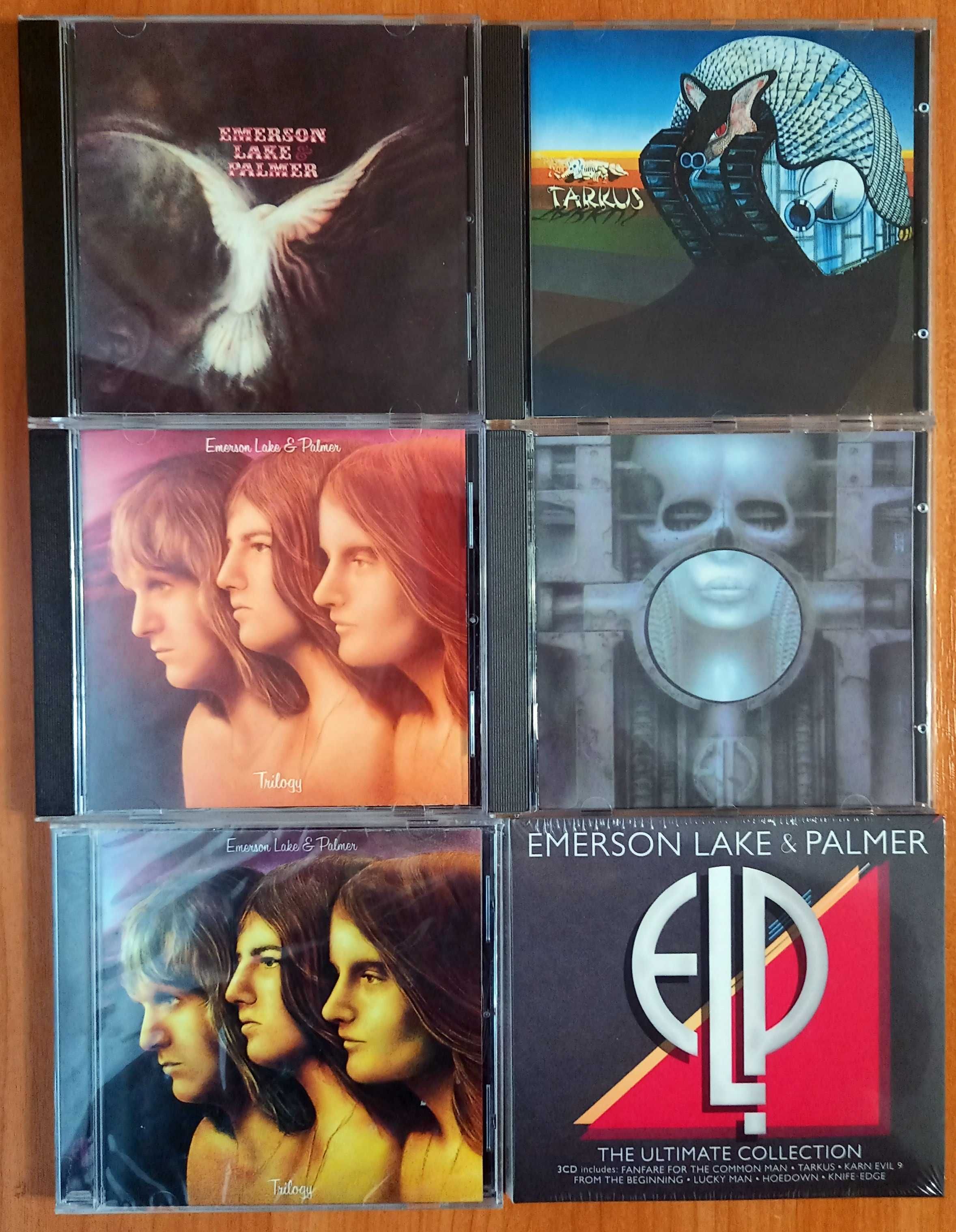 Emerson,  Lake & Palmer - Добірка фірмових CD (в роздріб)