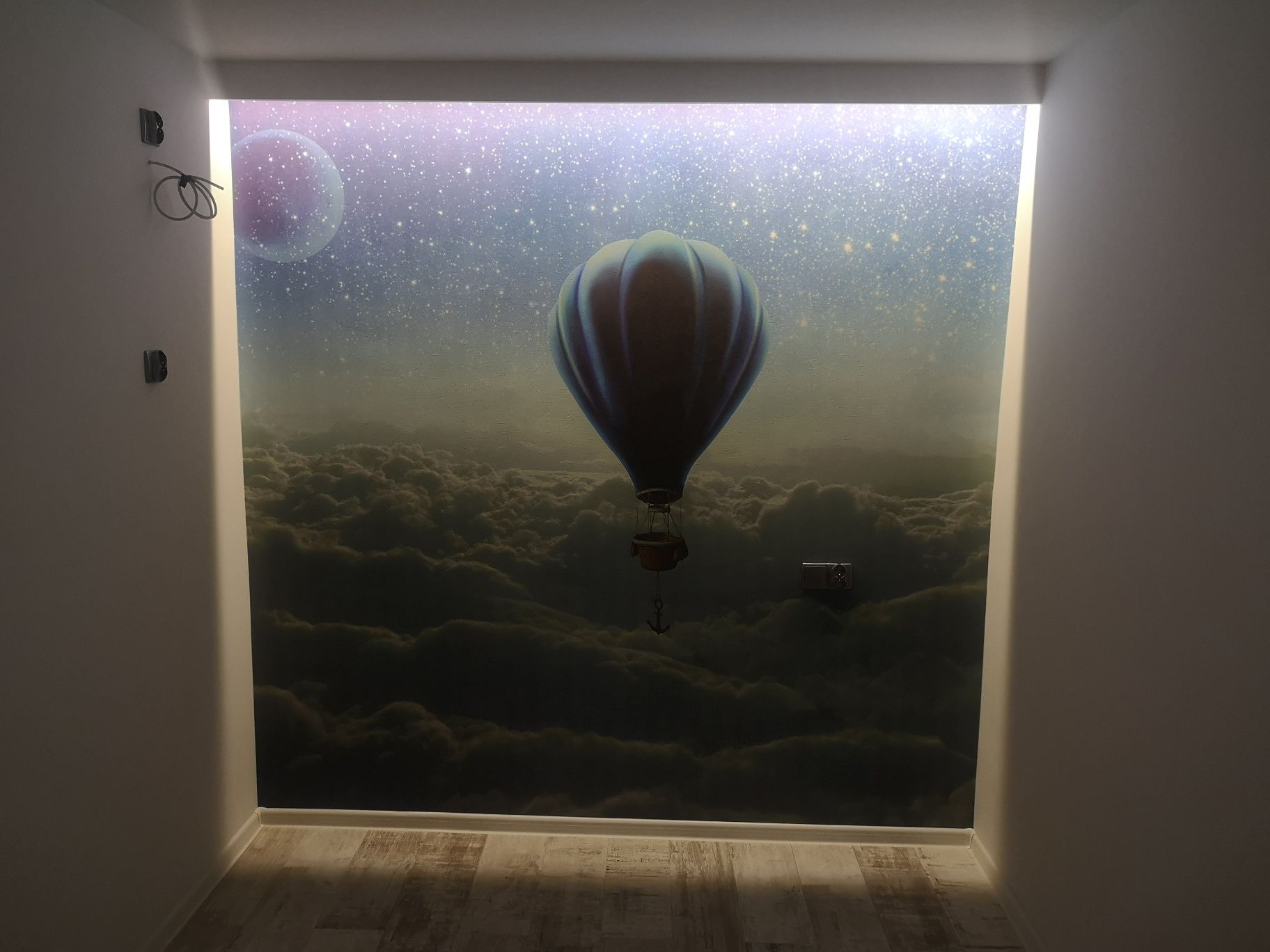 Fototapeta Balon w chmurach