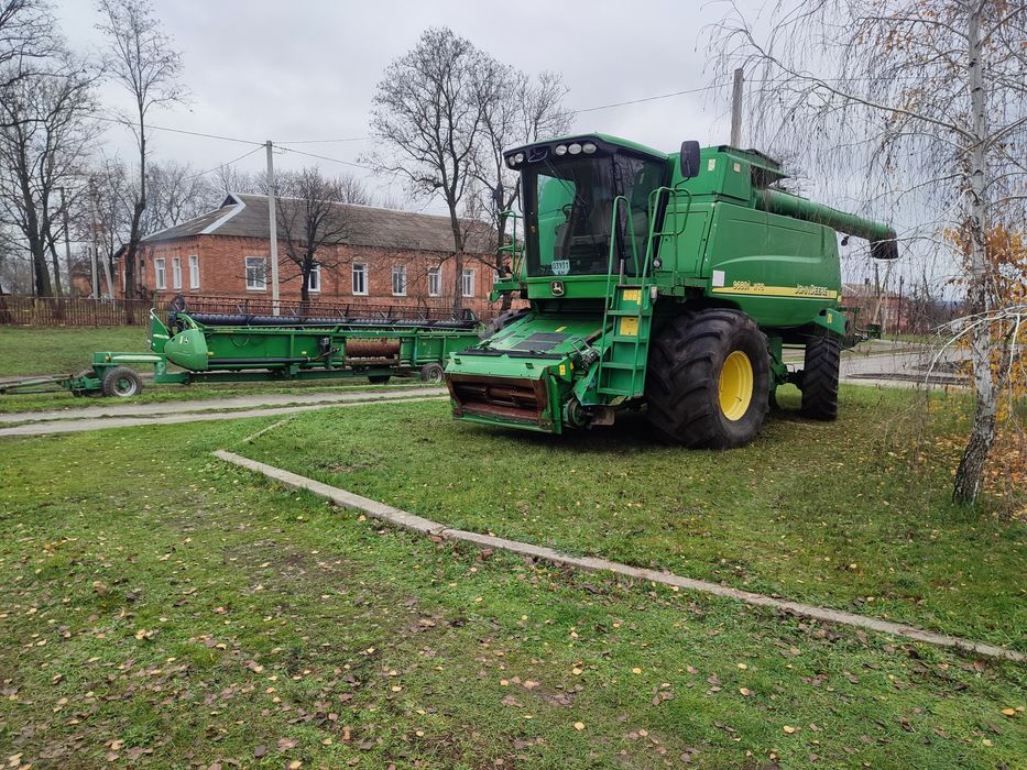 Продам комбайн Джон Дір 9680i WTS 2007 рік ,напрацювання 2600  5000