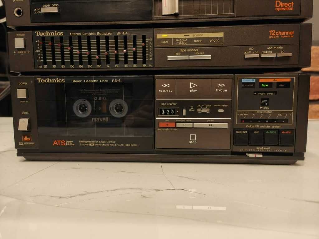 TECHNICS SU-8 ST-8 SL-PJ20 SH-E4 RS-6 ! Unikatowa wieża