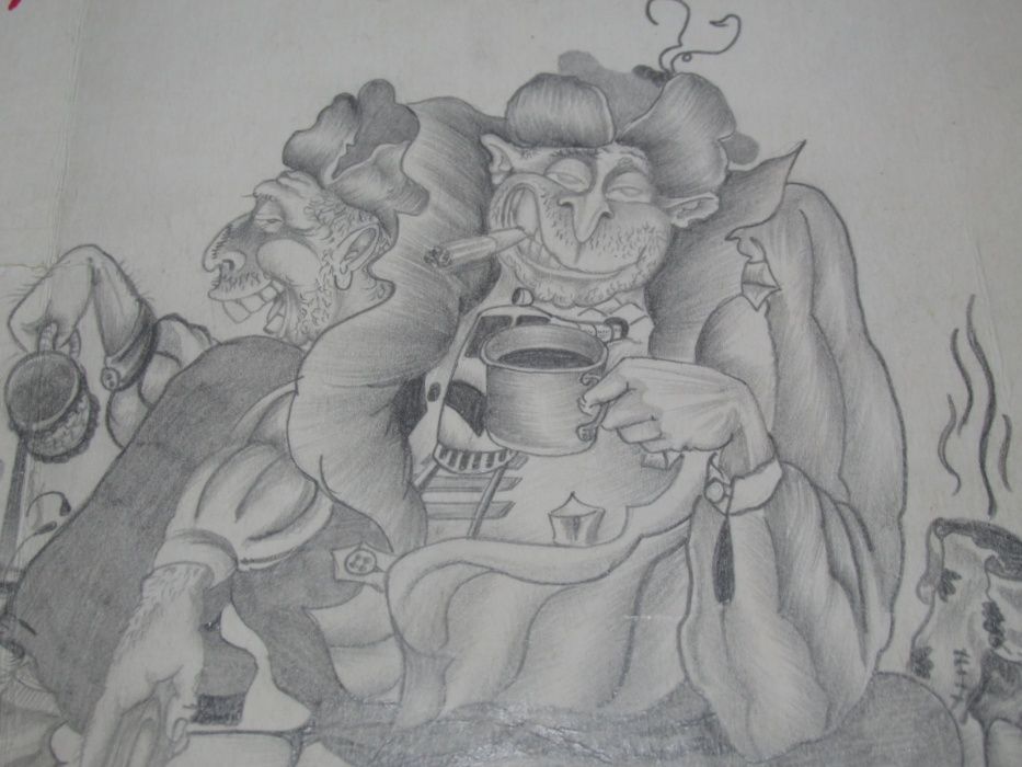 Уникальный рисунок карандашом