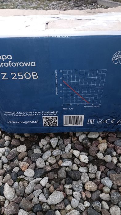 Nowa pompa do wody z silnikiem