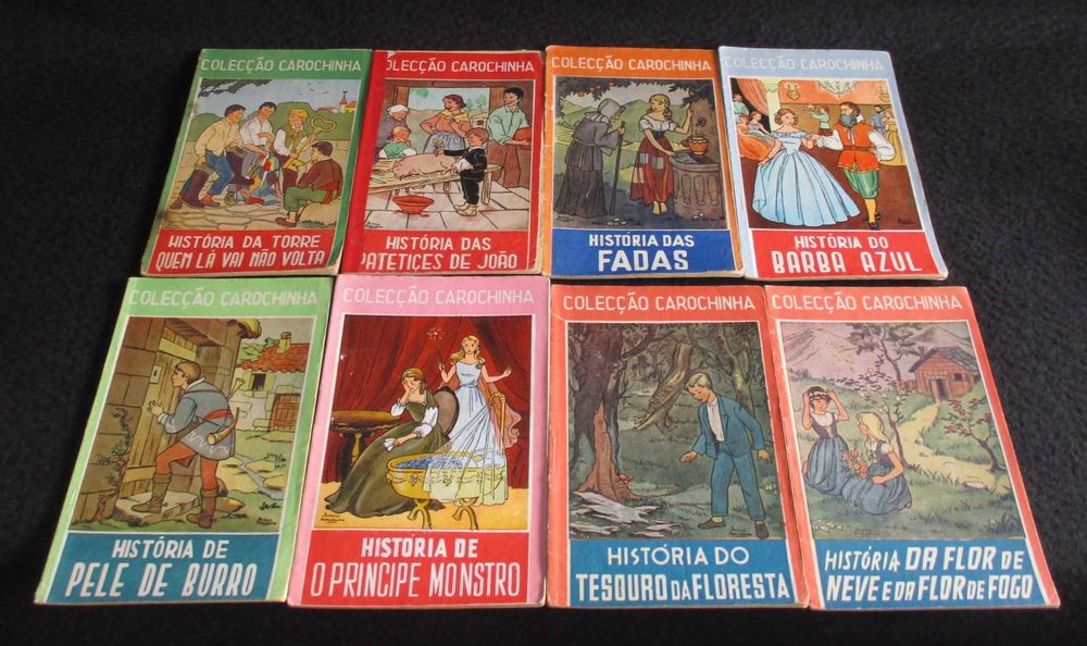 Livros Colecção Carochinha Salomé de Almeida Civilização