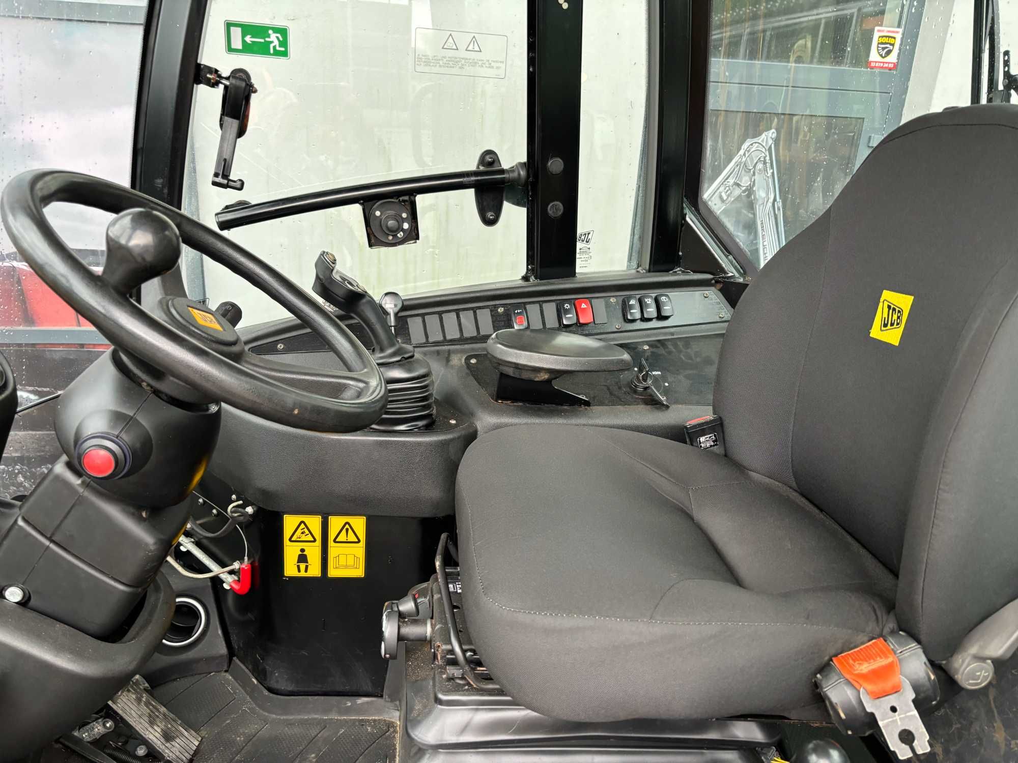 Ładowarka kołowa JCB 407 T4 z 2017r 5063kg NOWE OPONY łyżka widły