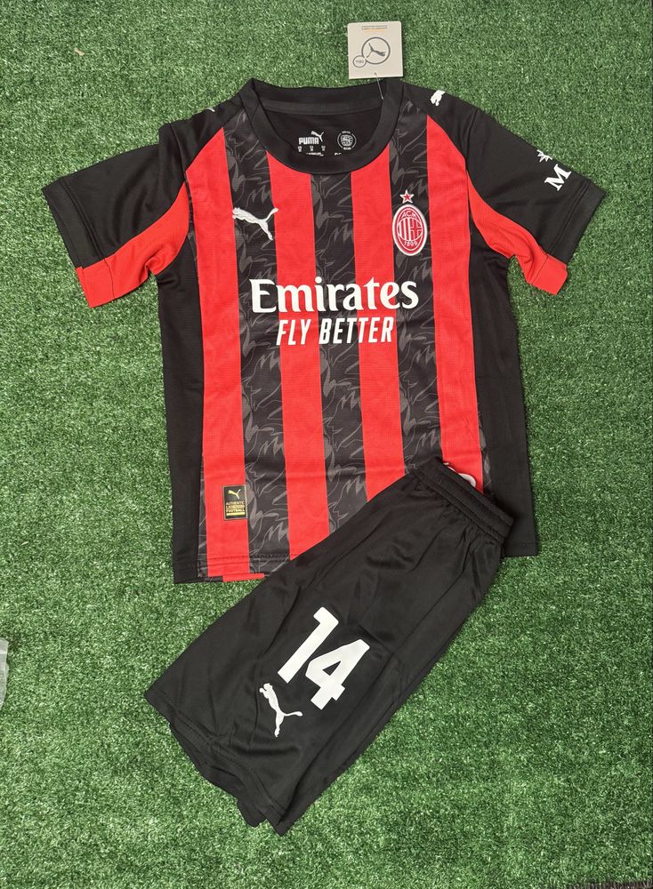 Equipamentos criança de todos os clubes