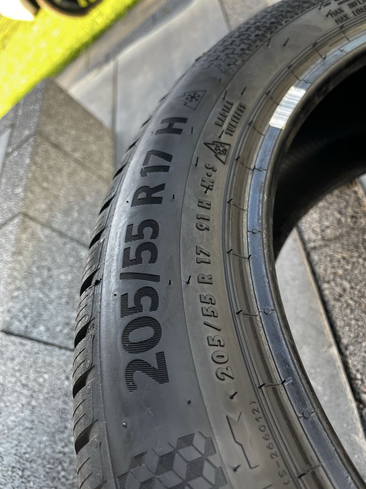 Zimowe Continental 205/55 r17, 2023 r