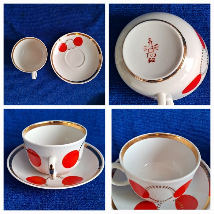 Чашки чайные пары Коростень Дружковка Барановка кофейный сервиз