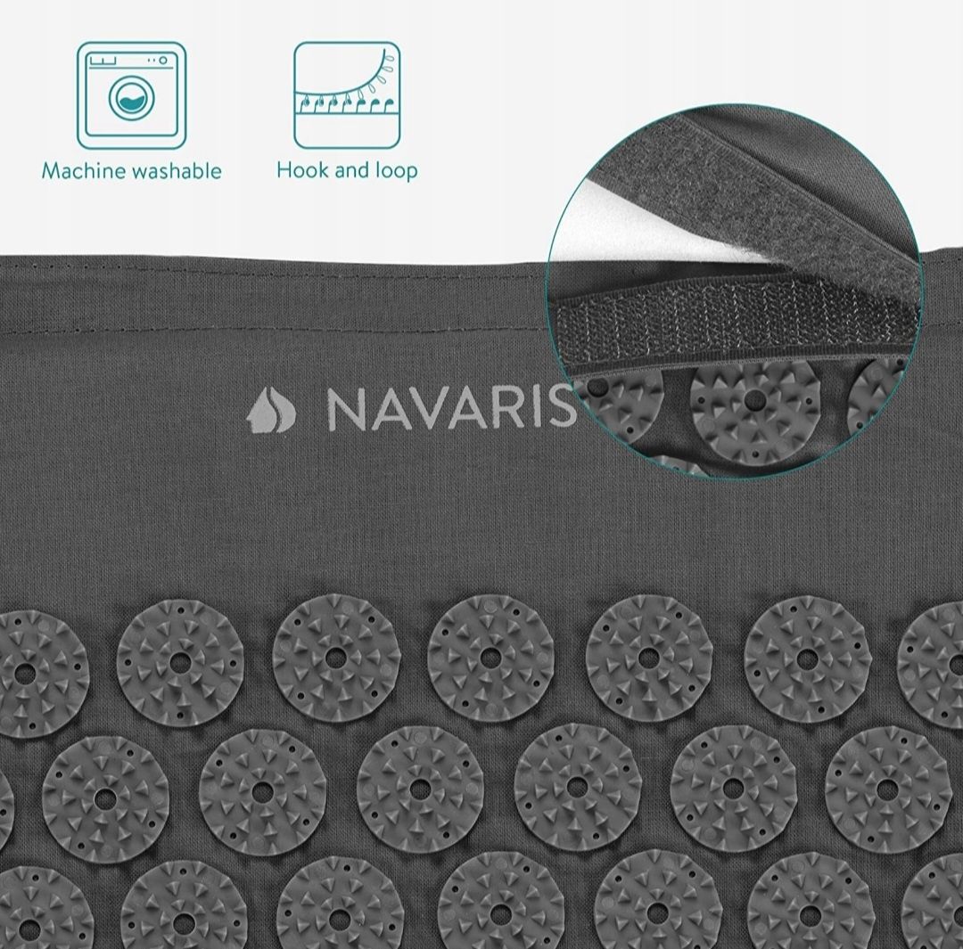 Navaris Mata + Poduszka do Akupresury Masażu 2w1