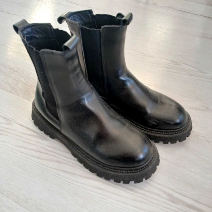Botki sztyblety czarne 41