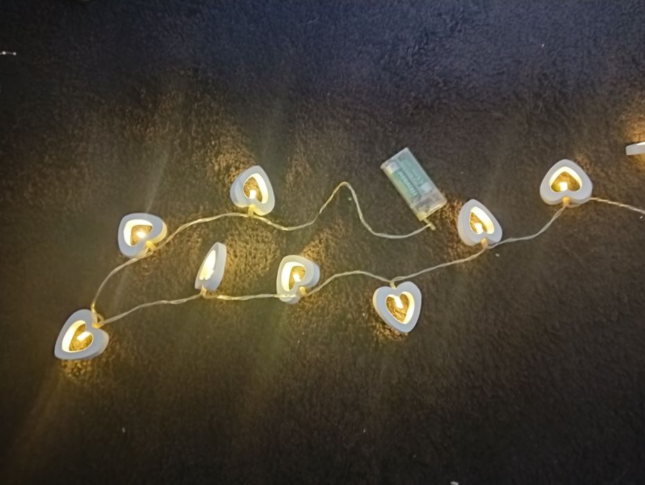 Girlanda LED, live, ciepłe światło, cena 10 zl