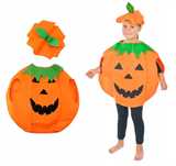 Przebranie strój pomarańczowa dynia czapka przebranie Halloween