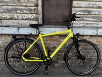 Велосипед на планетарці Alfine 11 на повітряній вилці!!!