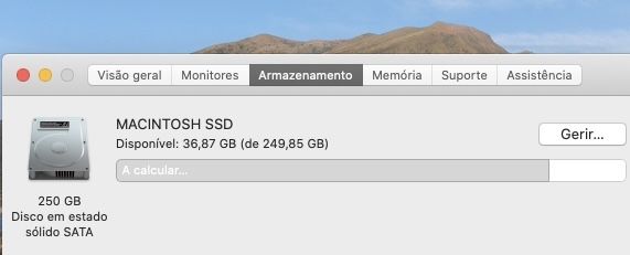 Macbook Pro 13” SSD 250gb