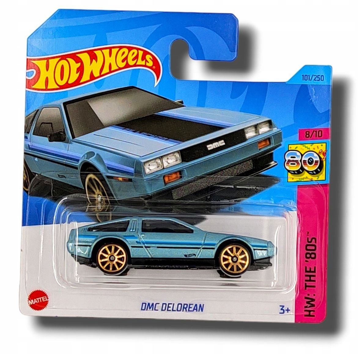 Коллекционная модель Hot Wheels Delorean DMC-12