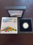 Moeda 2,5€ Portugal prata proof Fifa 2014 Brasil