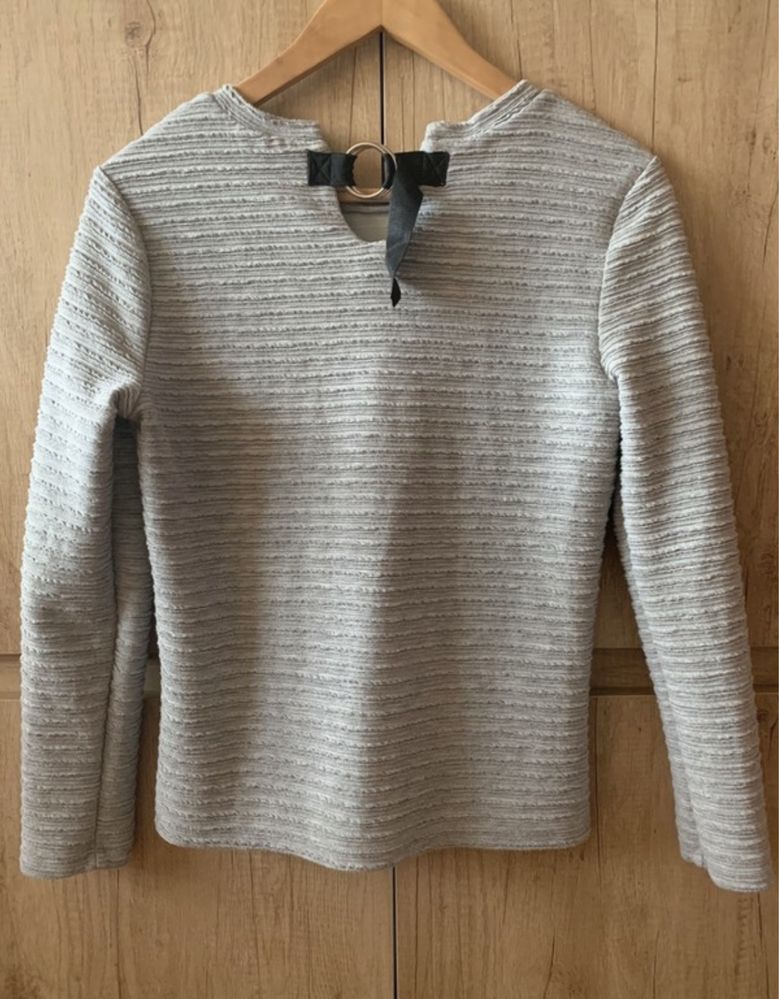 Bluzka/bluza/sweter szary damski                  rozmiar s