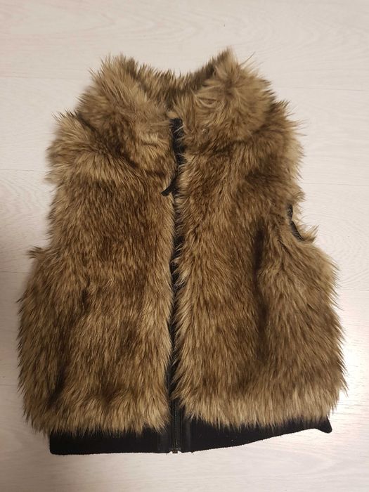 Kamizelka futerko H&M 158 cm