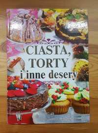 Ciasta, torty i inne desery A4 twarda oprawa 184 strony PRZECENA