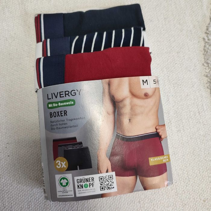 Труси боксери чоловічі livergy (набір 3 шт)