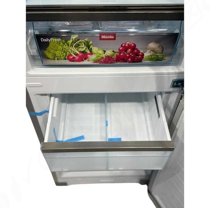 Холодильник Miele / Міле KFN 4799 DDE, 2-кам. сенсор, хром, 201 см