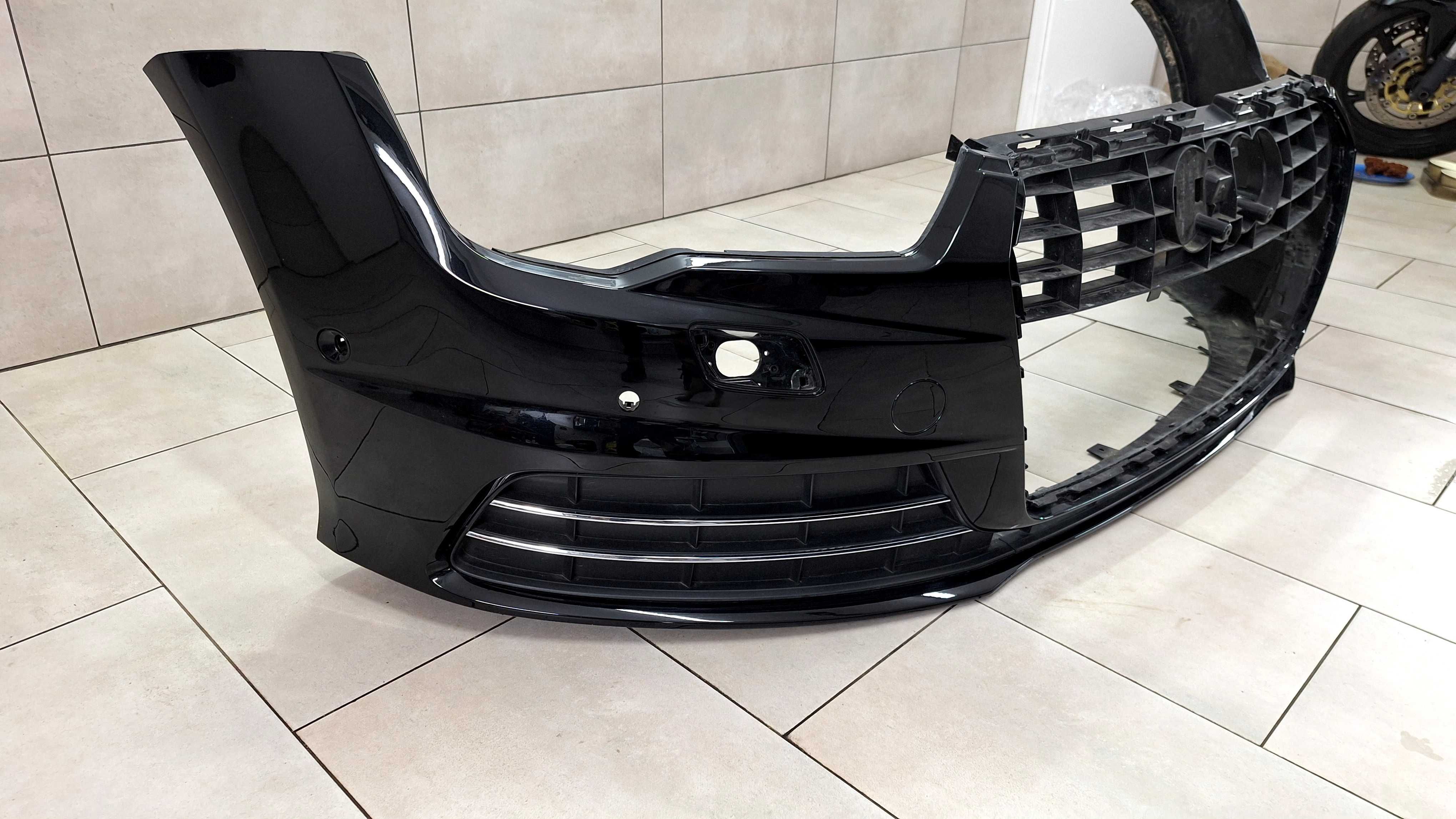 Zderzak przedni audi a7 lift 4g8 ly9t idealny bez lakierowania