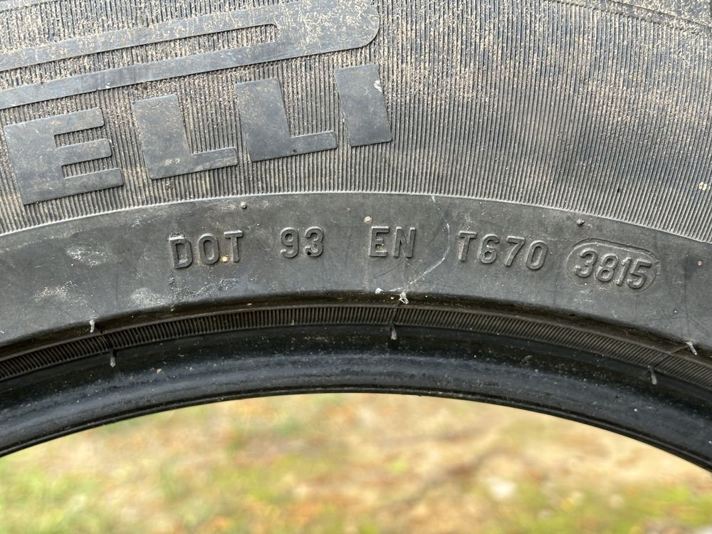 225 55 R17 Pirelli P7 Cinturato run flat