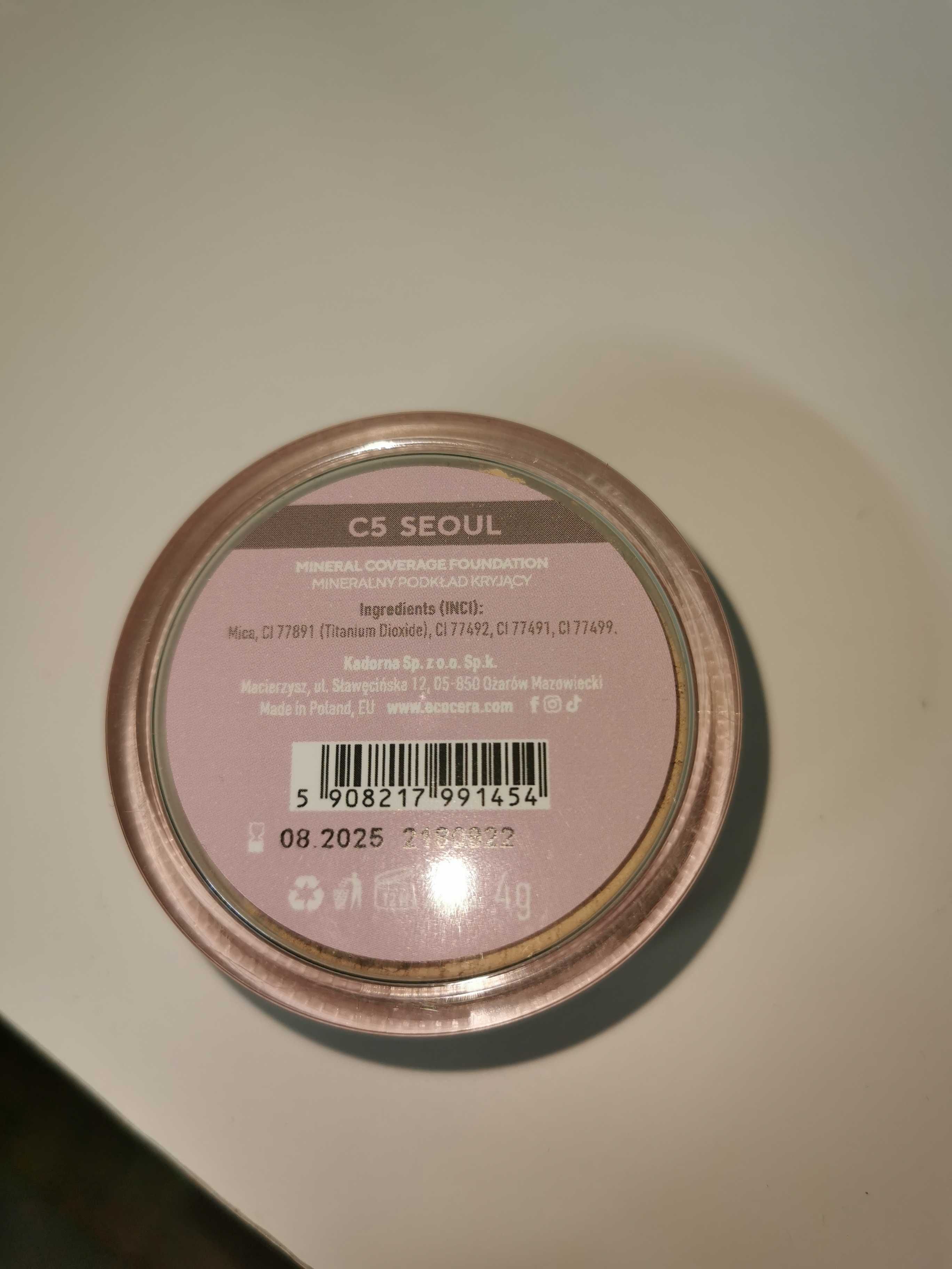 ecocera - podkład mineralny - C5 Seoul (4g)