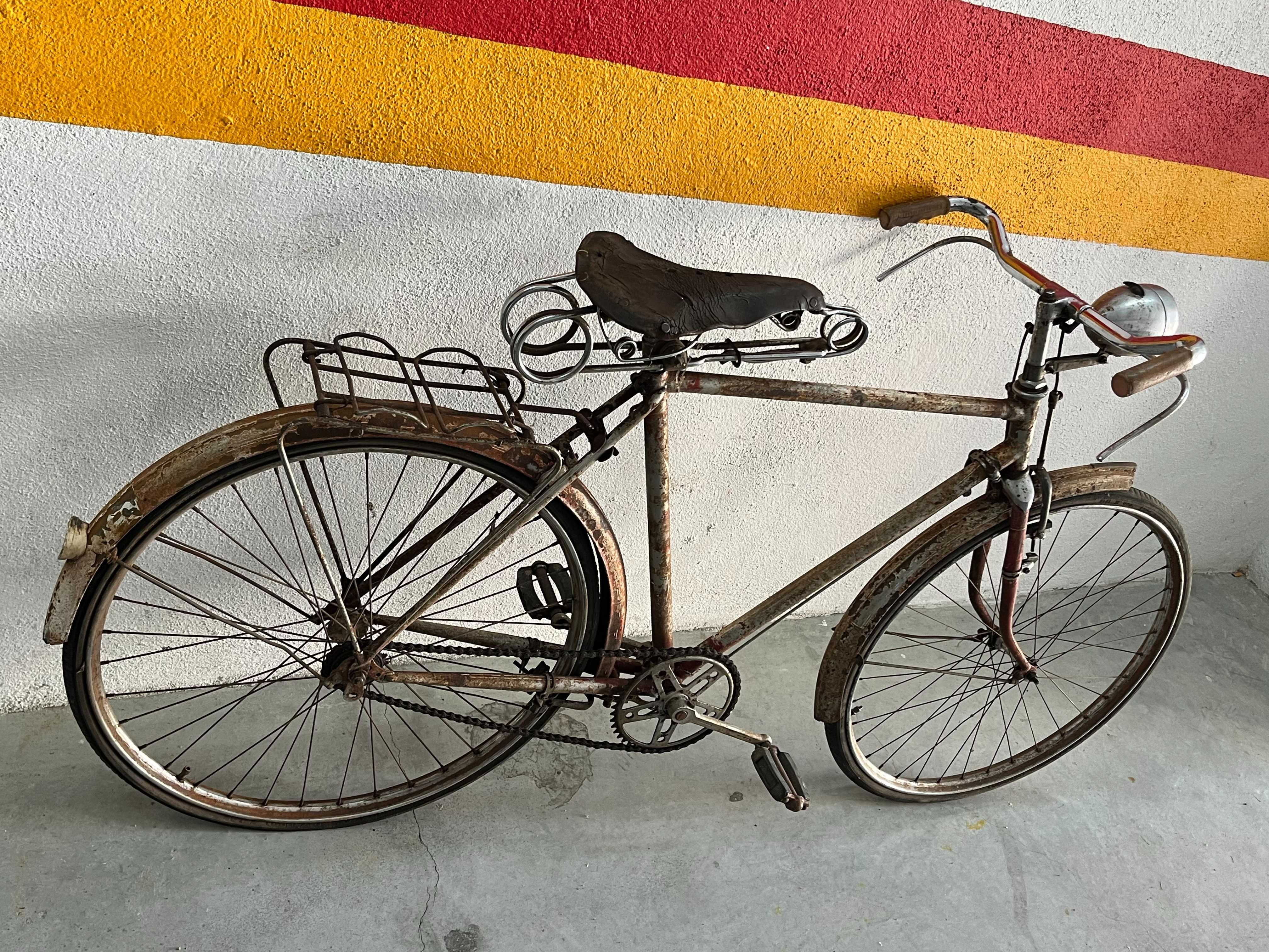 Bicicleta pasteleira Sangal - alavanca - M. Militão Leal Lda-Marinhais