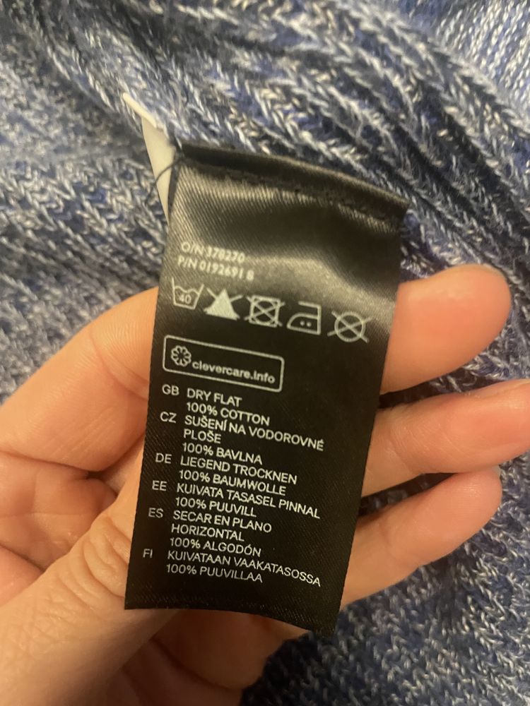 Sweterek chłopięcy ciepły H&M 122/128