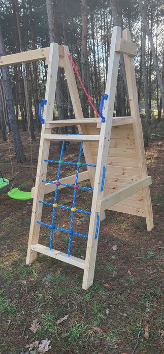 Domek dla dzieci Plac zabaw Domek ogrodowy dla dzieci Huśtawka