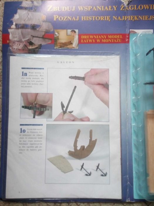Żaglowiec  SAN JUAN BAUTISTA ( GALEON)  drewniany w skali  1:43