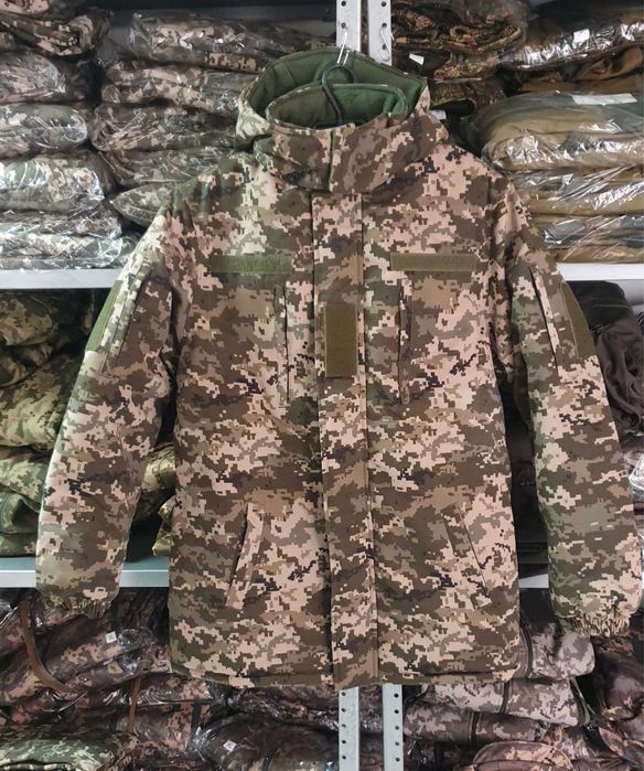 Бушлат зимовий піксель