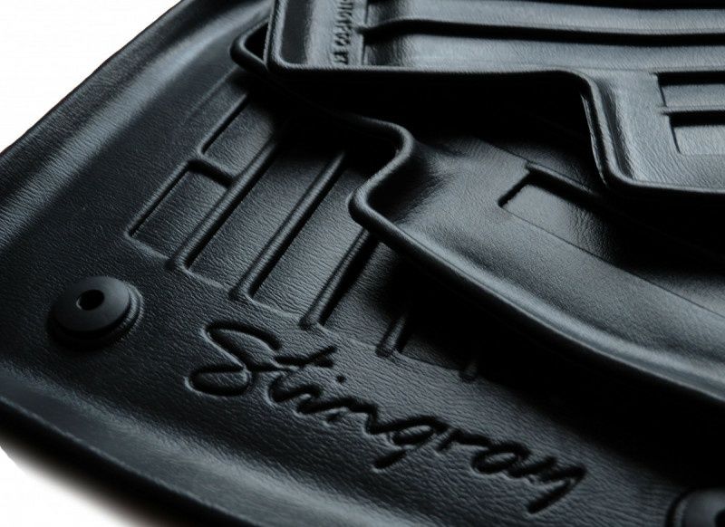 Резинові автомобільні коврики Stingray килимки в авто 3д