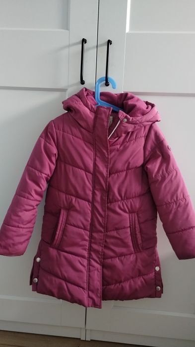 Kurtka zimowa dla dziewczynki, rozm. 122