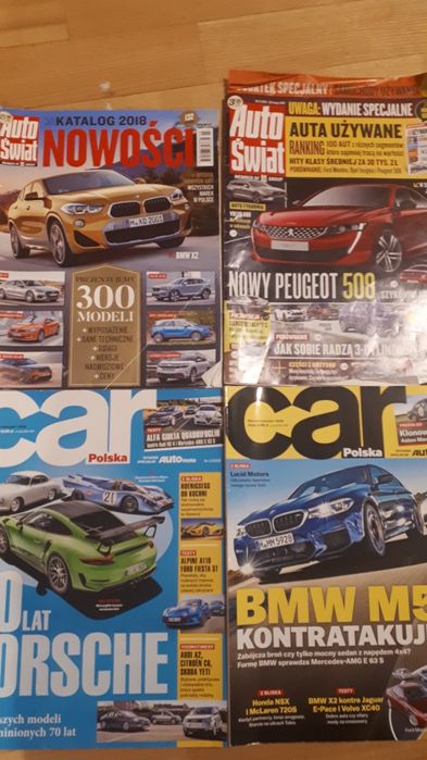 Car, auto świat- magazyny o samochodach