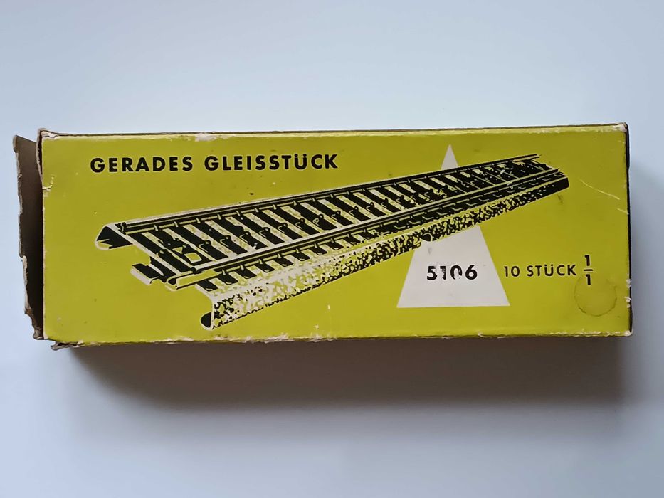 Szyny, HM-H0-Märklin 10 prostych szyn M, #5106