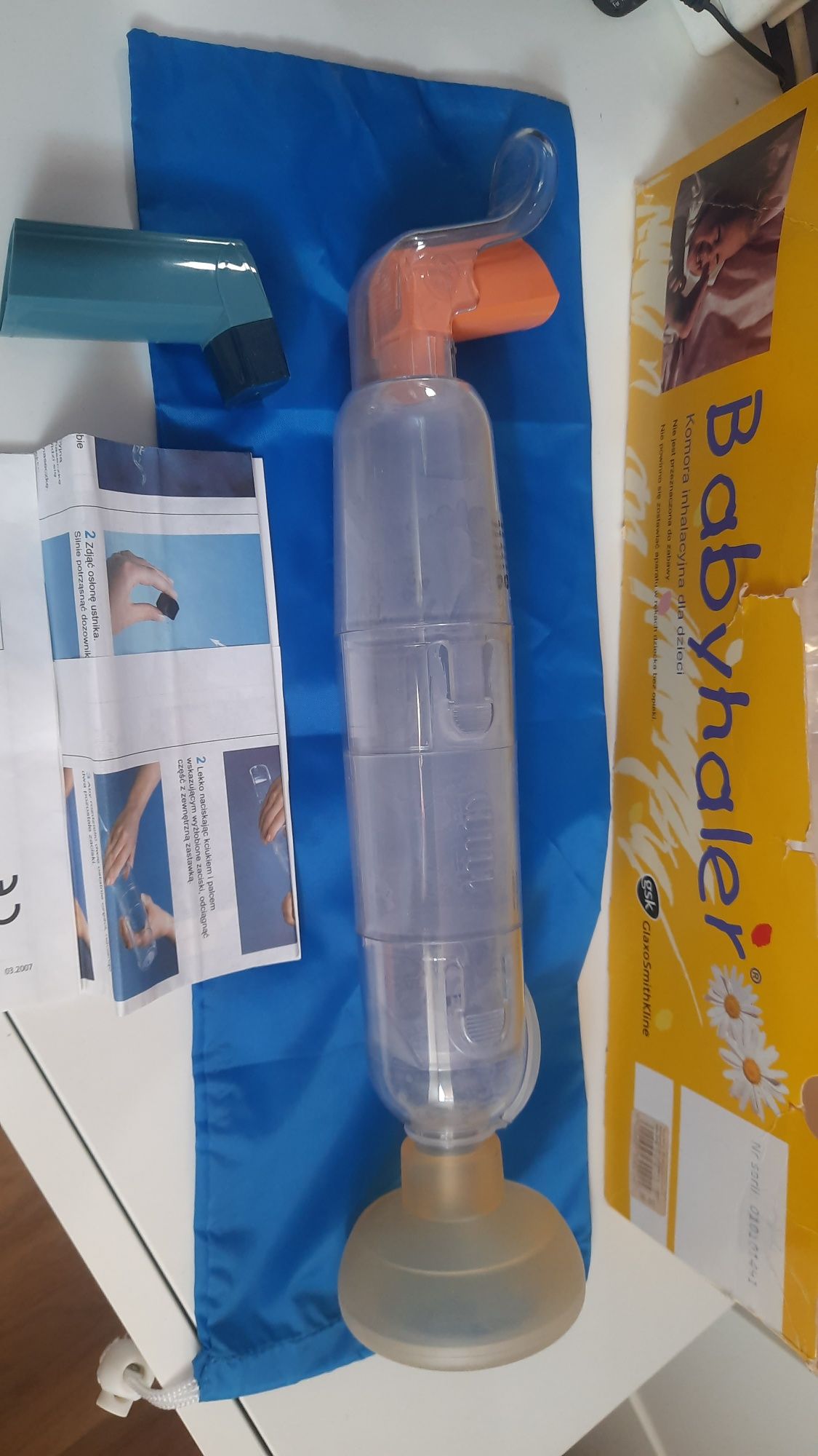 Inhalator Bobyhaler-komora inhalacyjna dla dzieci