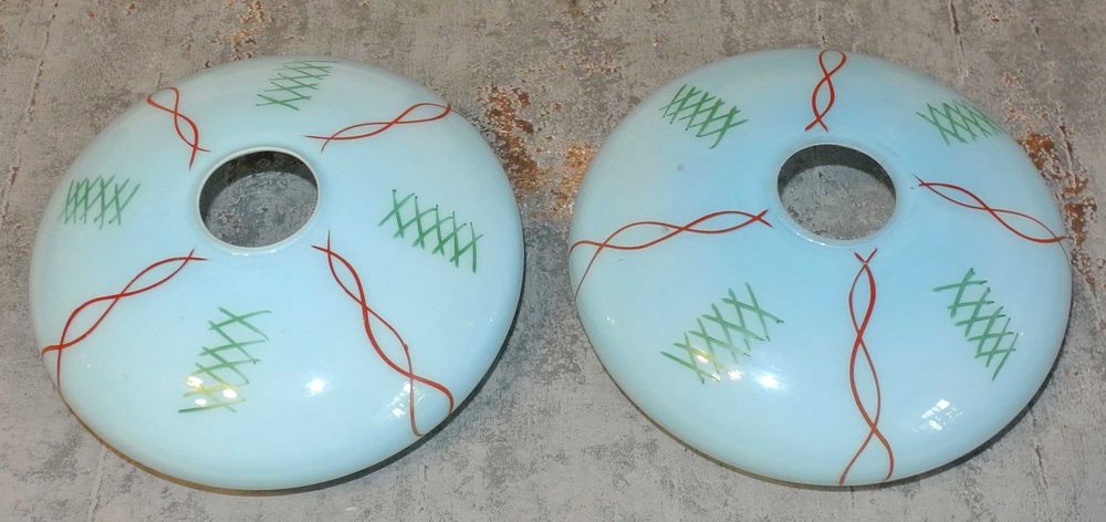 Klosze do Żyrandola Art Deco Beret - dwie sztuki