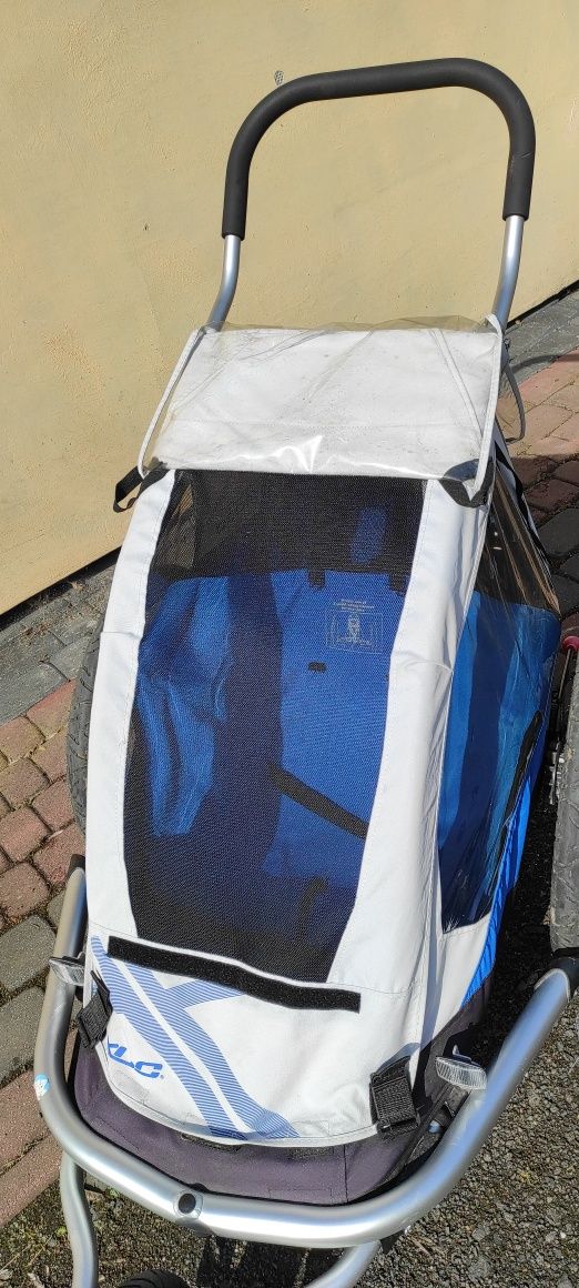 Przyczepka rowerowa XLC Mono 3w1 buggy, jogger, wózek sportowy