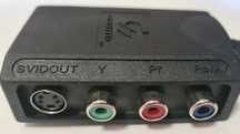 Adapter Gigabyte HDTV S-VIDEO 3XRCA 9 pin